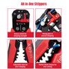 ULTRICS Wire Stripper, 3 in 1 Automatic Wire Cutters, Self-Adjusting