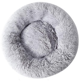 Small Dog Bed Kitten Bed Small Cat Bed Pet Bed Donut Dog Bed Round Dog Bed Puppy Bed Donut Cat Bed Calming Pet Bed Small Round Cat Bed Warm Dog Bed Suit for 3Kg Pet