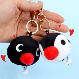 Pingu doll key ring face multi cute penguin doll goods bag ring 5cm / 핑구 인형 키링 페이스 얼굴 멀티 귀여운 펭귄인형 굿즈 가방고리 5cm