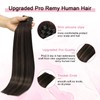 Sweetmet Pro2.0 Clip in Hair Extensions Real Human Hair 22inch