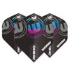 WINMAU Rhino Black, Grey & Blue Extra Thick Dart Flights