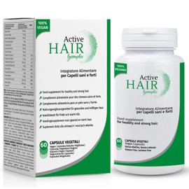 Active Hair Lycomplex Hair Wellness Supplement. for Men and Women. Strengthens Hair. with Vitamins, Biotin, Zinc, Copper and Plant Extracts