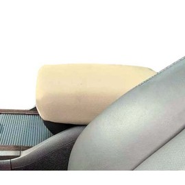 Car Console Covers Plus Made in USA Fleece Center Armrest Console Cover Designed to fit Hyundai Santa Fe Models 2012-2014 Tan