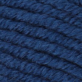 Estako Megastar, (4 Skeins Pack) 75% Acrylic 25% Wool Yarn, Soft, Chunky Bulky Weight #5 for Crochet and Knitting (4 x 3.52 Oz) / (4 x 120 Yrds) (65095 - Navy)