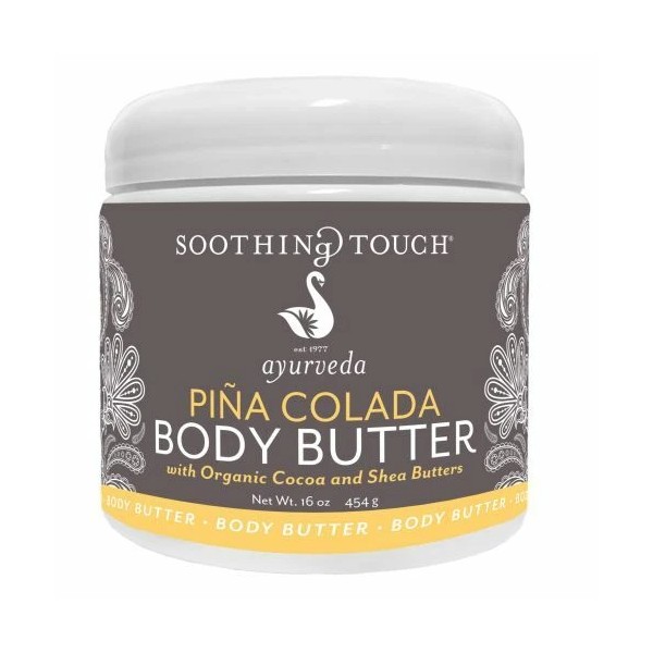 Soothing Touch Pina Colada Body Butter 16 Oz By Soothing