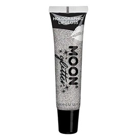 Moon Glitter â Holografisches Glitzer-Lipgloss - 15ml - Silber