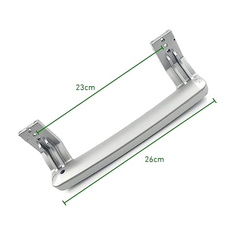 ELECTROTODO Door Handle for Beko Fridge Freezer, Steel