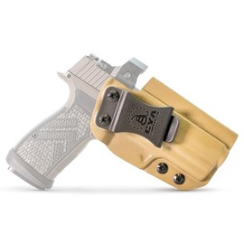 CYA Supply Co. Base Optics Ready (Flat Dark Earth) Inside Waistband Holster IWB Veteran Owned Company Fits (Sig Sauer P365-AXG Legion)