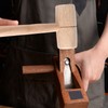 Wooden Mallet Round Head Lightweight Solid Beech Wood Hammer for