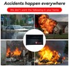 ZQZXD 2 Pack Fireproof Money Bag (5x8''), Non-Itchy Waterproof Fireproof