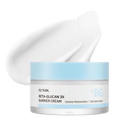 IUNIK- Hidratación potente para pieles sensibles: formulada con una alta concentración de 10 000 ppm de betaglucano, esta crema proporciona una humectación excepcional en profundidad en la piel. Ayu
