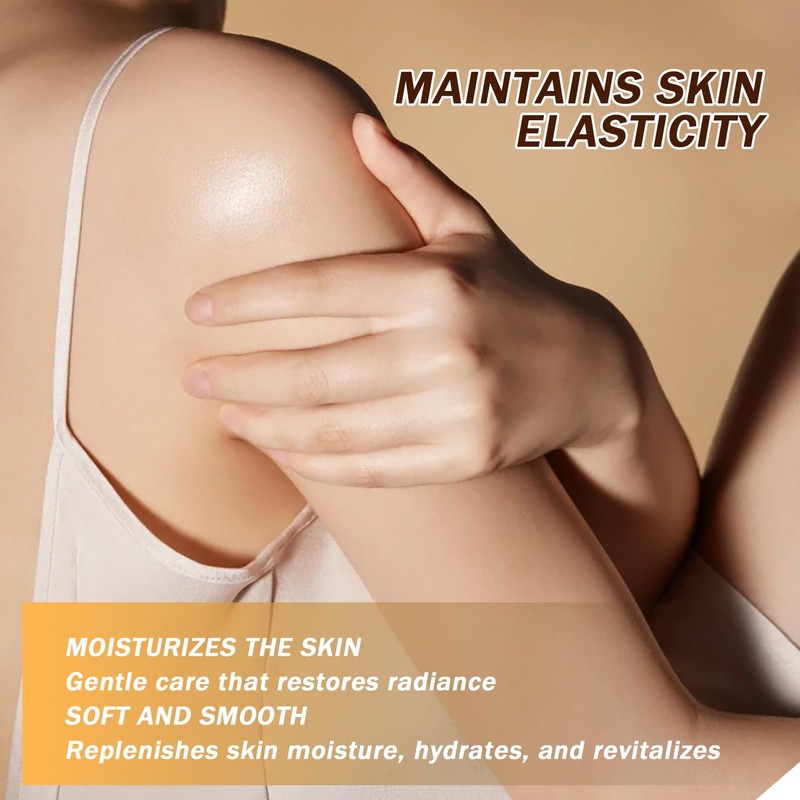 QSLYUYUAN Goat Milk Body Wash,Moisturizing Milk Bath for Dry &