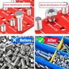 Manalete Thread Checker, 55 Nut and Bolt Thread Checker, Screw