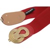 BlackButterfly Wide Elastic Vintage Cinch Retro Metal Interlock Buckle Belt