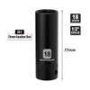 MIXPOWER 1/2-Inch Drive Deep Impact Socket - 18mm, Metric, CR-V,