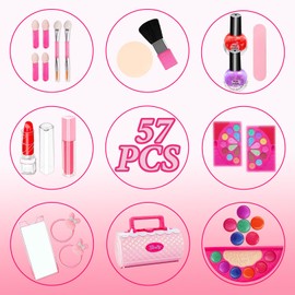 Kabeila Makeup Set, Girls, Toy, Makeup Set, Children, Makeup, Cosmetics Set, Elementary School Students, Makeup, Makeup, Toy, Makeup, Set, Kids, Makeup, Princess, Makeup, Dresser, Makeup, Real,