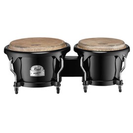 Pearl Primero Series Bistre Black Fiberglass Bongos