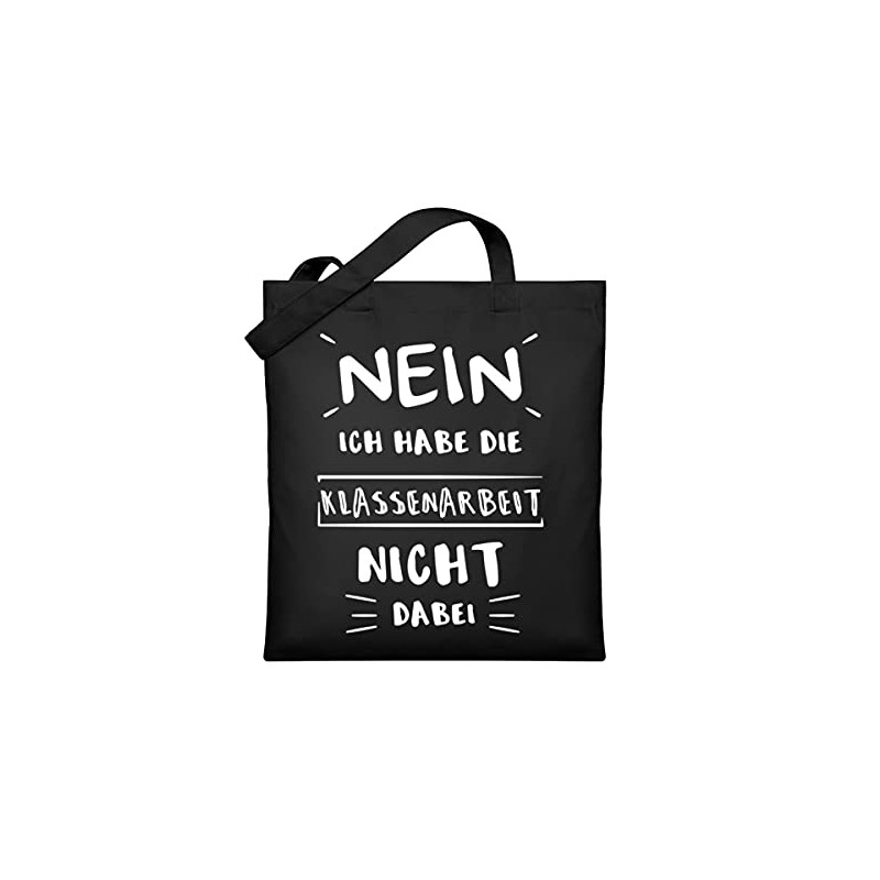 Chorchester Class Work Not Included Teacher Organic Jute Bag, black