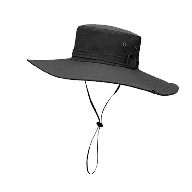 Bucket Hat Wide Brim UPF50+ Breathable Water Repellent with Adjustable