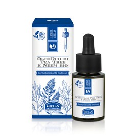 Helan, Oleoduo of Tea Tree and Neem Organic Skin Cleansing Multipurpose Oil 15ml