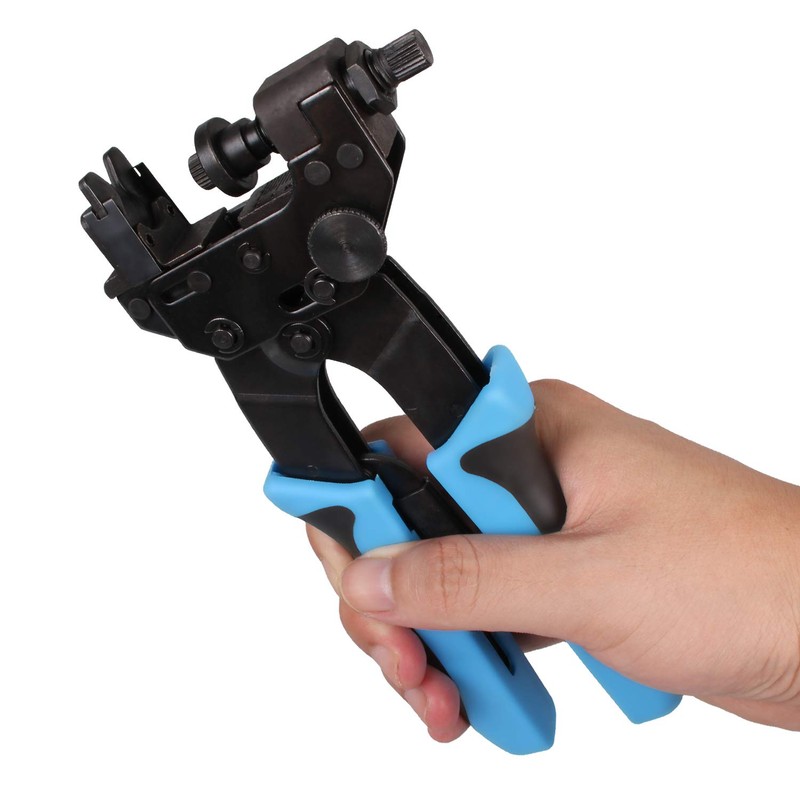 Professional RG59/RG6 Coax Cable Crimper, Coax Coaxial Compression Crimping Tool