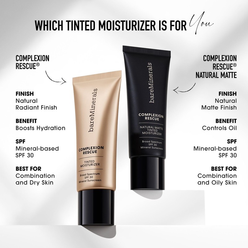bareMinerals Complexion Rescue Tinted Moisturizer for Face with SPF 30