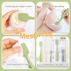 NFSVLB Baby Diaper Cream Spatula with Case,1 Large 2 Mini