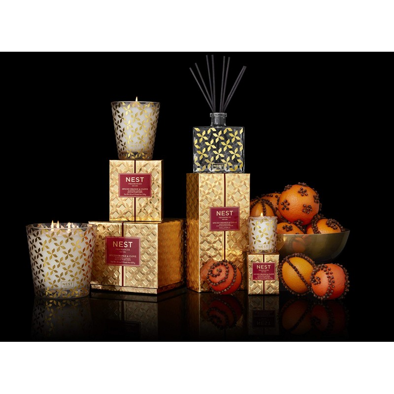 NEST Fragrances 3-Wick Candle- Spiced Orange & Clove, 21.2 oz