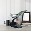 GaotKeut 1:100 Fighter Jet Model Alloy Aircraft Model with Base
