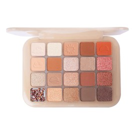 Paleta De Sombras De Ojos Chestnut De 20 Colores Y Pomelo De