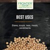 FRONTIER Organic Bulk Whole Yellow Mustard Seeds, 453 GR