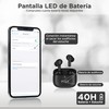 XPOWER X12 Audífonos Internos Bluetooth, Estuche con Pantalla LED de