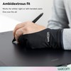 Wacom Drawing Glove, Two-Finger Artist Glove for Drawing Tablet Pen