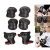 Protective Gear Set Set 6 in 1 Protective Knee Elbow