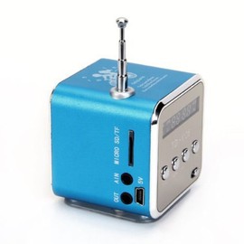 Portable Mini Stereo FM Radio MP3 Bluetooth Speaker Music Player Support Micro SD