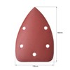 sourcing map Detail Sander Sandpaper, Triangular Sanding Paper, Hook and
