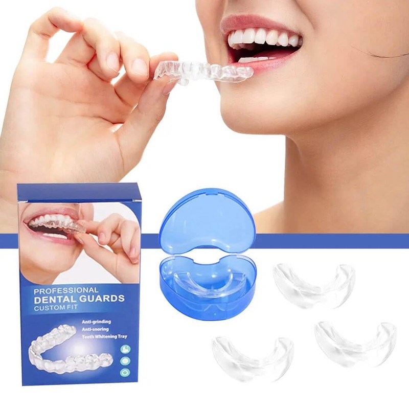 Reusable Night Mouth Guard for clenching Teeth, Custom Fit, No