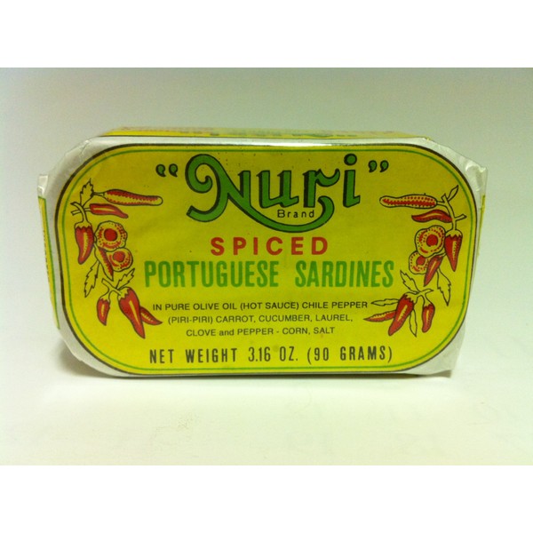 Nuri Spiced Portuguese Sardines 3.16z by Nuri