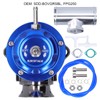 Turbo Blow Off Valve kit, Akozon Universal SDD‑BOVGRSBL FPG250 Aluminium