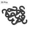 MECCANIXITY Camping Snaps Hooks Plastic Buckles, 6.5mm Hole Clip Accessories