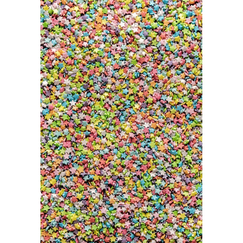 SPRINKLY - Glimmer Stars - Rainbow (Mini) - 25g