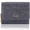 Giselle Women's Tri-Fold Wallet, Mini Wallet, Compact, Small, Coin Purse,