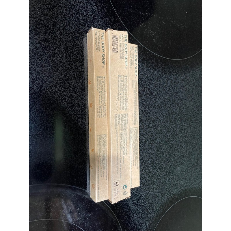 The Body Shop Eyeshadow, duo eyebrow & angled Blusher Brush