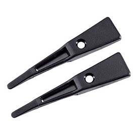 Hozan ESD Chip P-613S-1 Anti-Static Tweezers Tip, Set of 2, Tip Width 0.09 inches (2.3 mm) (R Type)