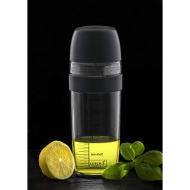 Lurch 10023 Plastic Dressing and Dough Shaker with Citrus Juicer and Mixer