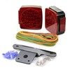 LIBRA Trailer Slim LED Submersible Square Tail/Side Light Kit for