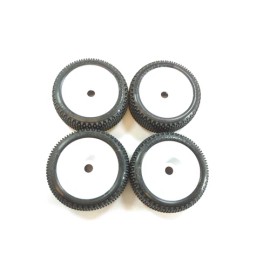 Traxxas NEW: 4x Traxxas Response Pro 1/8 Buggy Wheels & Tires from Jato 4x4 VXL 17mm Hex