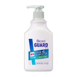 Biore GUARD Hand Gel Soap, Pump, Eucalyptus Herb Scent, 8.5 fl oz (250