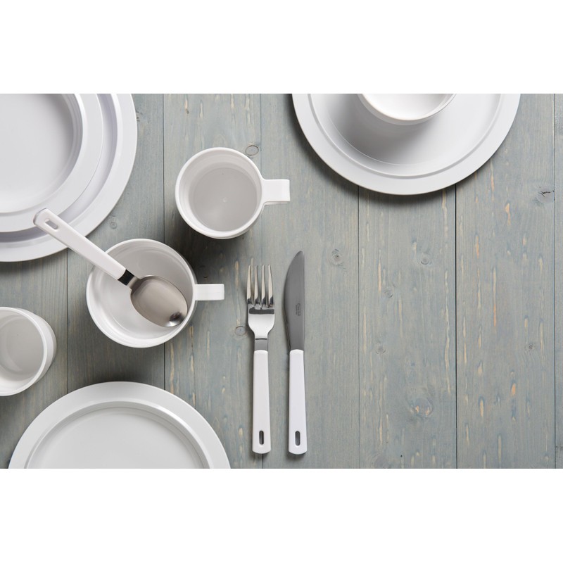 Rosti Mepal Melamine Plate Lightweight and Hard-Wearing Ocean Blue D195