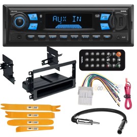 SSL | Sound Storm Labs ML43B Bluetooth MP3  Car Stereo AM/FM Radio Install kit for 2003-2006 GMC SIERRA 1500